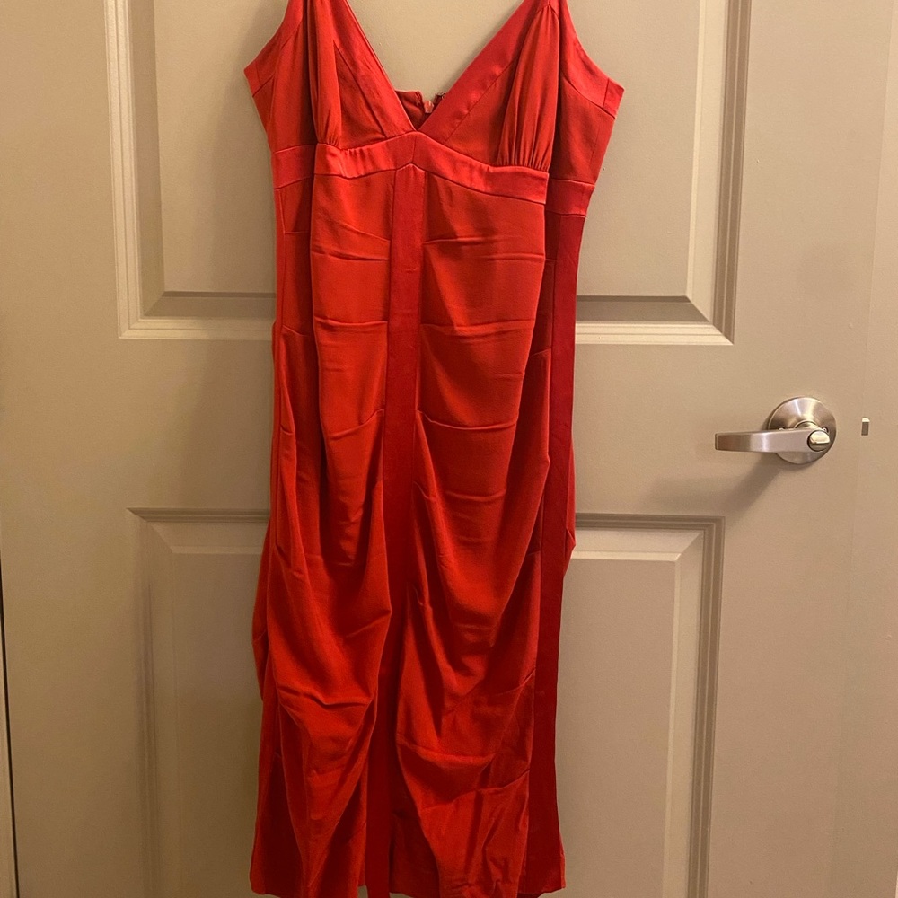Sexy red dress
